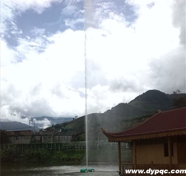 高喷实景图