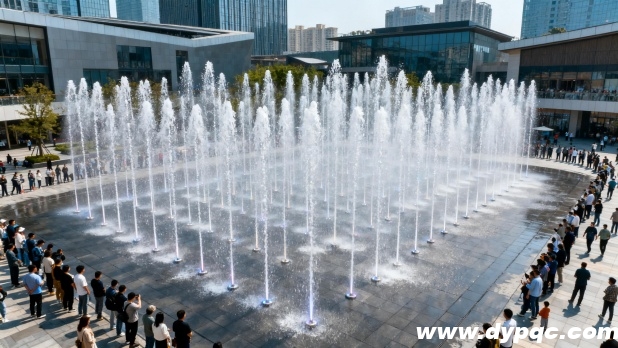 数码跑泉是什么？科技赋能水景，打造动态奔跑、跳动变幻的视觉奇迹！