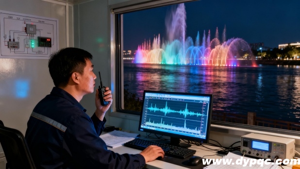 音乐喷泉编程调试
