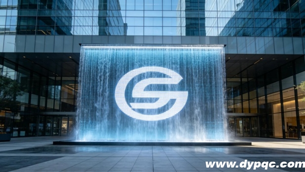 科技公司入口动态数码水帘装置